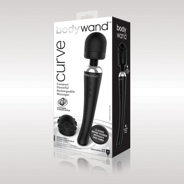 Bodywand Curve Rechargeable Black