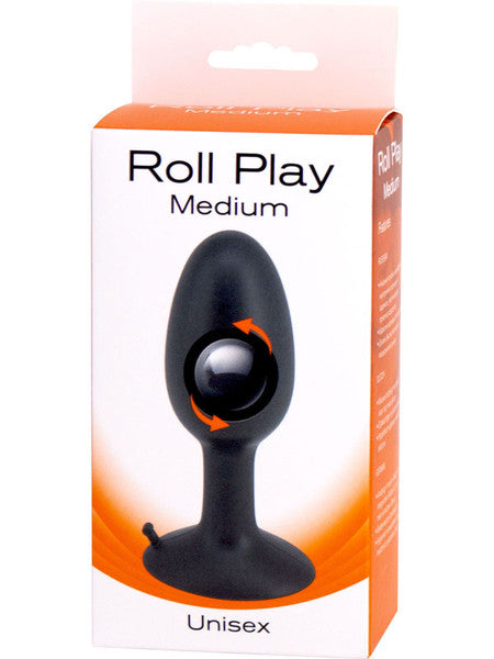 Roll Play Plug 4 inch Medium Black