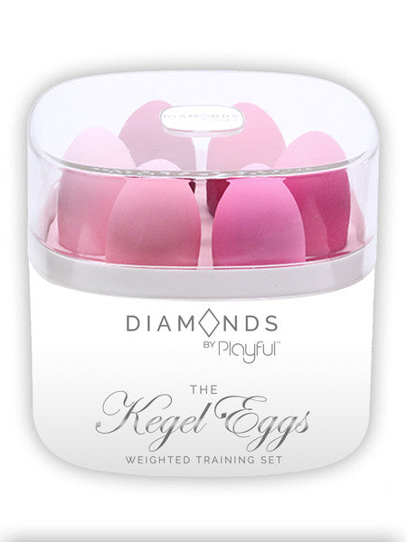 Diamonds Kegel Balls - Weighted Training Set Pink