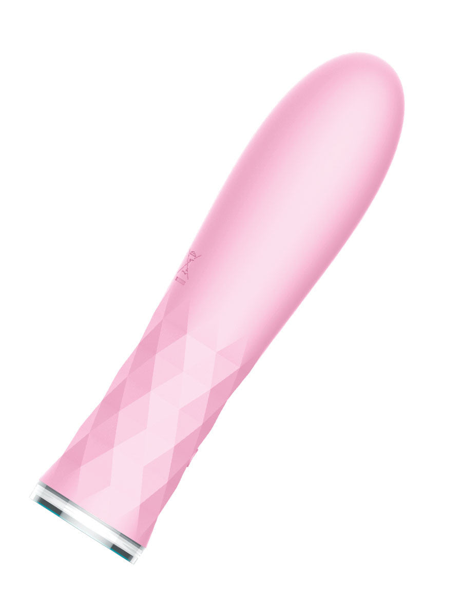 Playful Diamonds The Dame - Rechargeable Bullet Pink