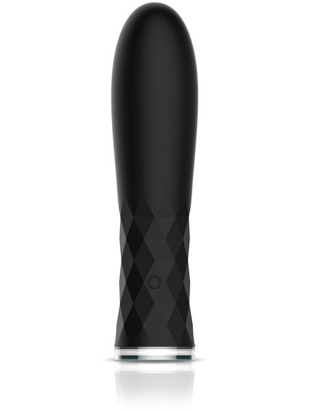 Playful Diamonds The Dame - Rechargeable Bullet Black