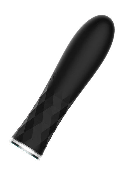 Playful Diamonds The Dame - Rechargeable Bullet Black