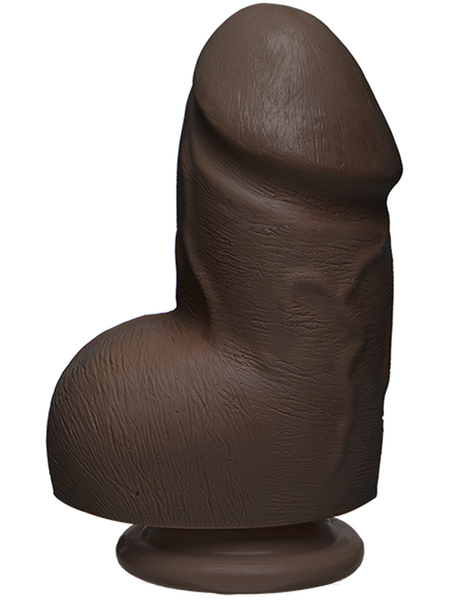 The D - Fat D - 6 Inch with Balls - FIRMSKYN Chocolate