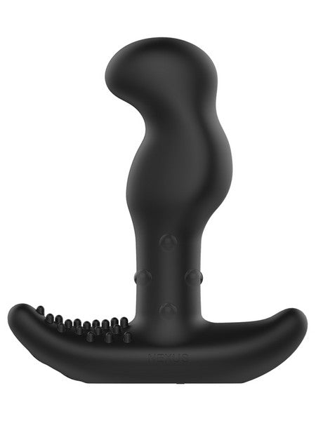 G Stroker Unisex Massager with Unique Stroker Beads Black