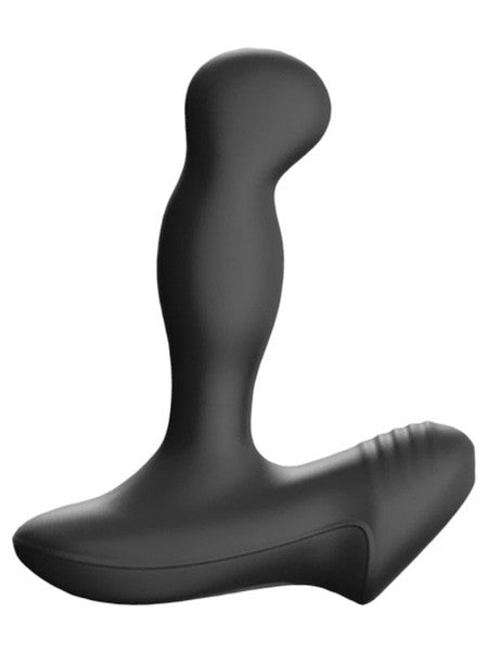 REVO SLIM Waterproof Remote Control Rotating Prostate Massager Black