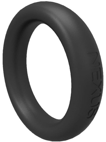 ENDURO Silicone Cock Ring Black
