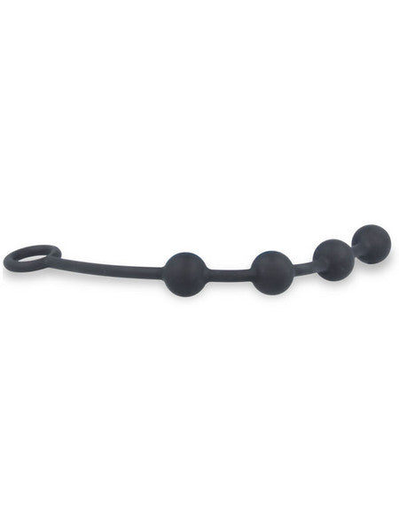 EXCITE Silicone Anal Beads Black