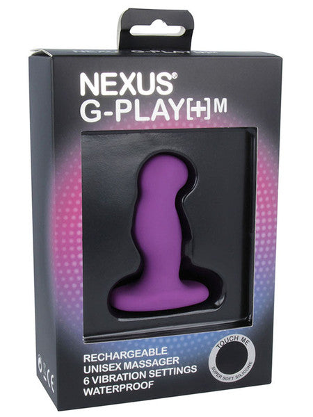 G-Play Plus Medium Unisex Vibrator Purple