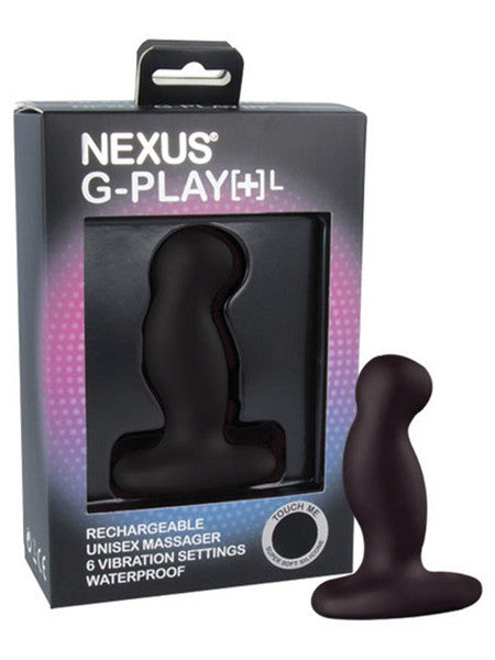 G-Play Plus Large Unisex Vibrator Black