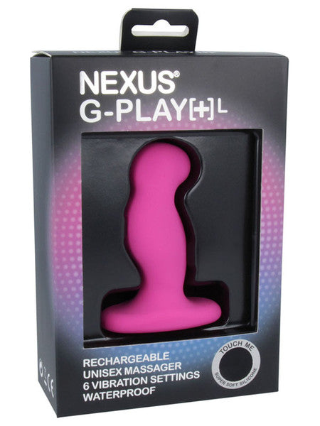 G-Play Plus Large Unisex Vibrator Pink