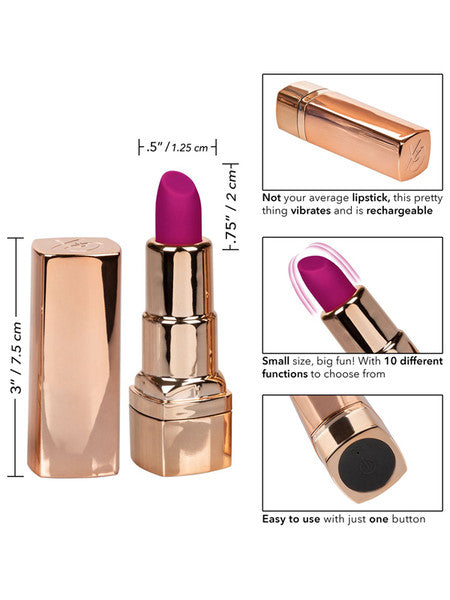 Hide and Play Rechargeable Lipstick Purple