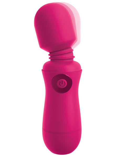 OMG Wands Enjoy Rechargeable Vibrating Wand Fuchsia