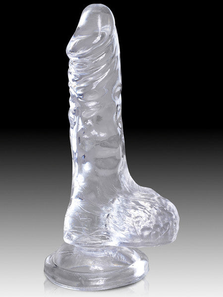 King Cock Clear 7.5 in. Cock with Balls