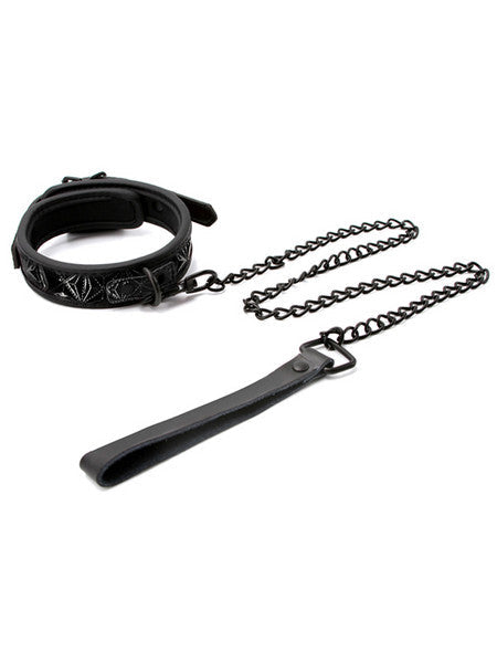 Sinful 1 in. Collar Black