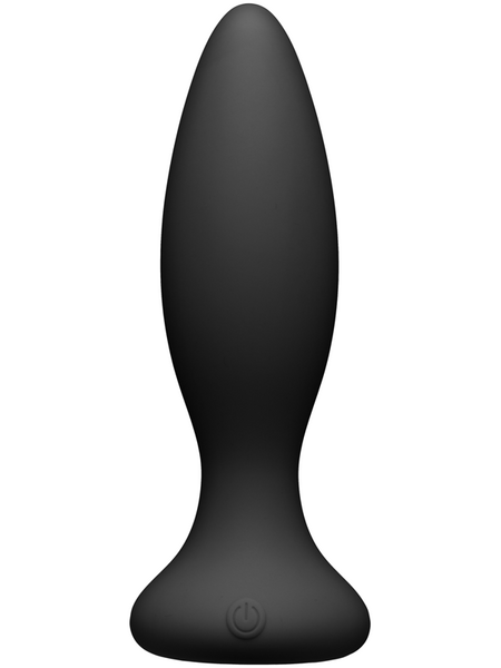 A-Play Vibe Beginner Rechargeable Silicone Anal Pl e Black