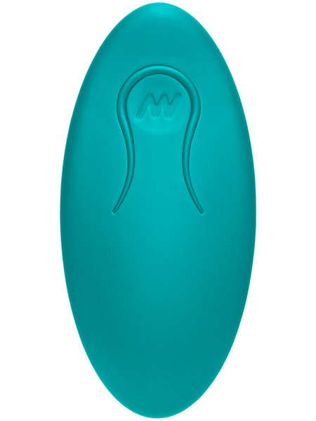 A-Play Rimmer Experienced Rechargeable Silicone An te Teal