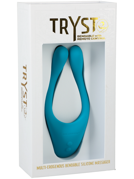 TRYST V2 Bendable Multi Erogenous Zone Massager wi te Teal