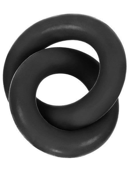 Duo Linked Cock Ball Rings by hunkyjunk Tar