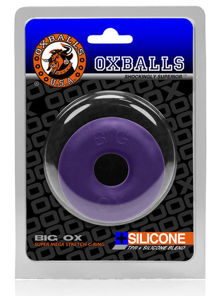 Big Ox Cockring Eggplant Ice