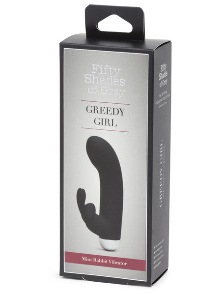 Fifty Shades of Grey Greedy Girl Rechargeable Mini Rabbit Vibrator