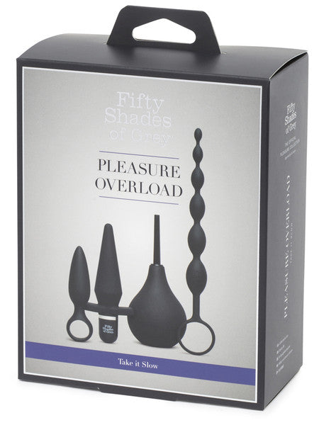 Fifty Shades of Grey Pleasure Overload Starter Anal Kit (4 piece kit)