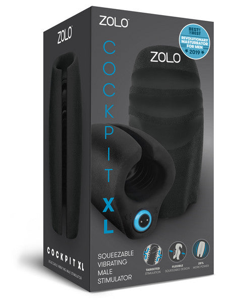 ZOLO Vibrating Cockpit Xl Stroker