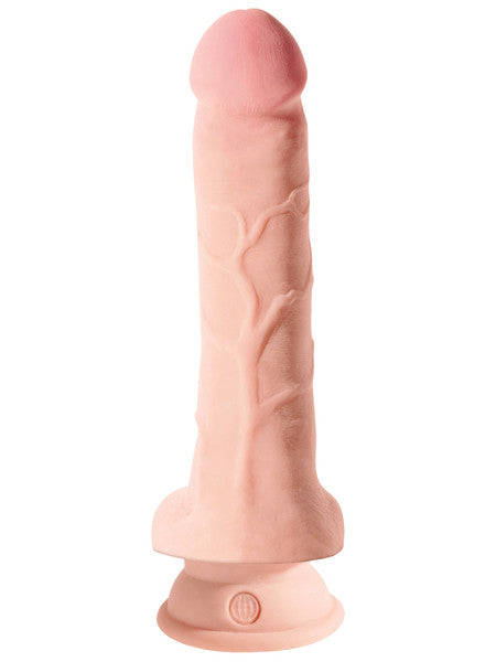 King Cock Plus 8 in.Triple Density Fat Cock with Balls