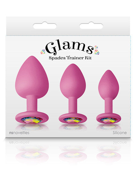 Glams Spades Trainer Kit Pink