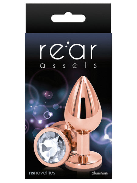 Rear Assets Rose Gold Medium Clear