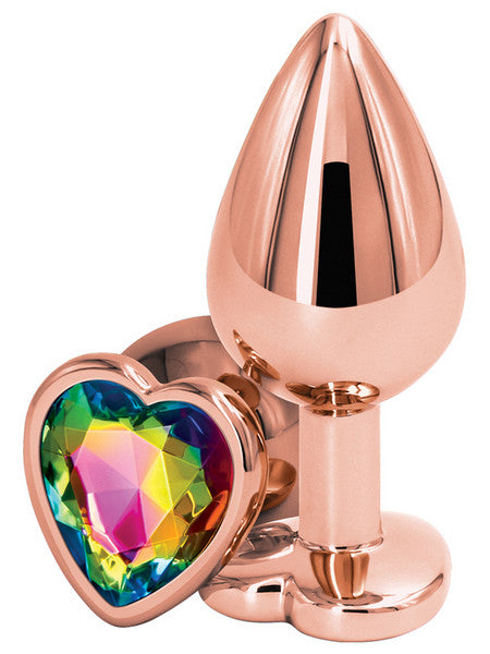 Rear Assets Rose Gold Heart Medium Rainbow