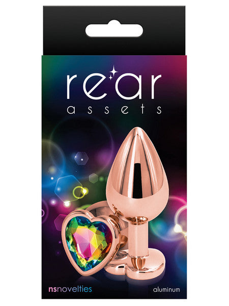 Rear Assets Rose Gold Heart Medium Rainbow