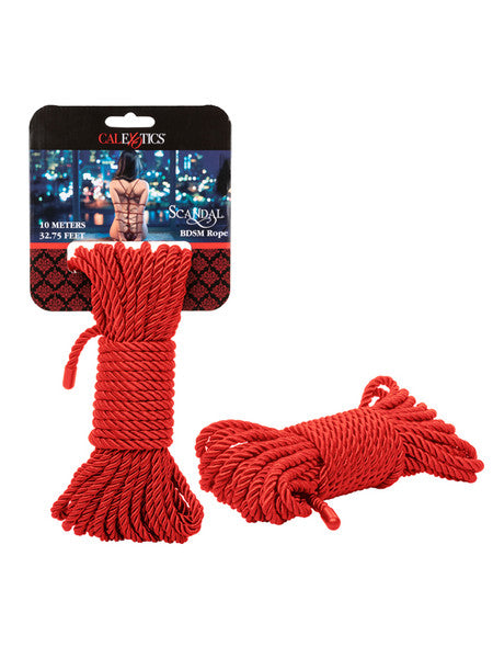 Scandal BDSM Rope 10m Red
