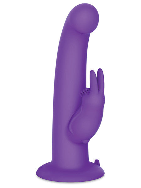 G-Spot Rotating Rabbit Peg Purple