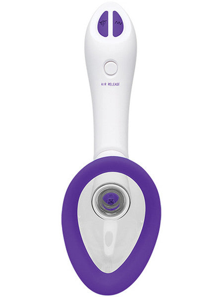 Bloom Intimate Body Pump Automatic Vibrating Rechargeable Purple