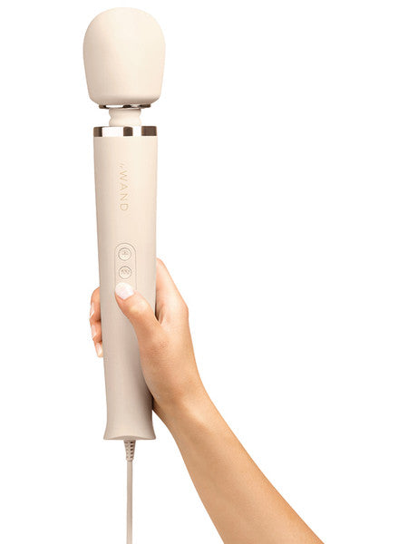 Le Wand Powerful Plug-In Vibrating Massager Cream