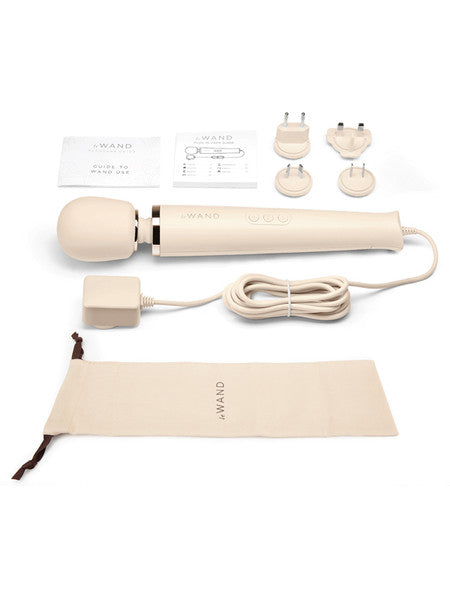 Le Wand Powerful Plug-In Vibrating Massager Cream