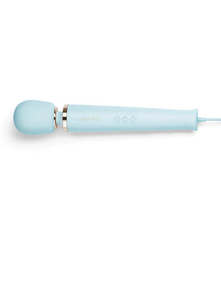 Le Wand Powerful Plug-In Vibrating Massager Sky Blue