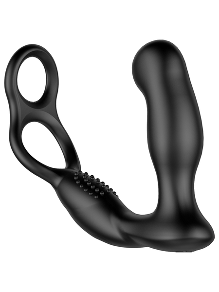 REVO Embrace Rotating Prostate and perineum massager with cock and ball rings