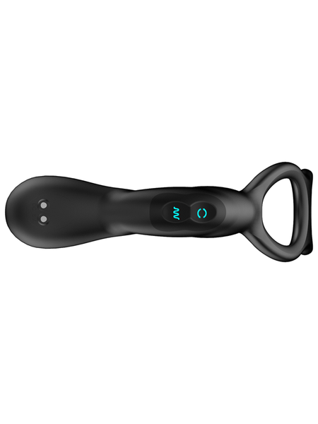 REVO Embrace Rotating Prostate and perineum massager with cock and ball rings