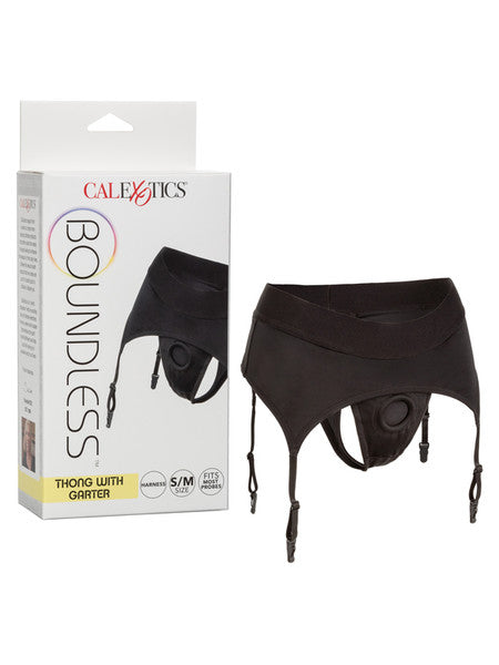 Boundless Thong with Garter S/M