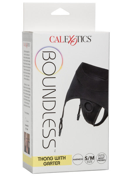 Boundless Thong with Garter S/M