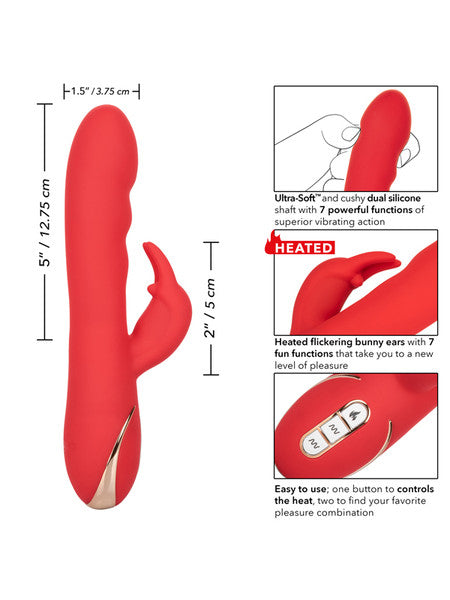 Jack Rabbit Signature Heated Silicone Ultra-Soft Rabbit