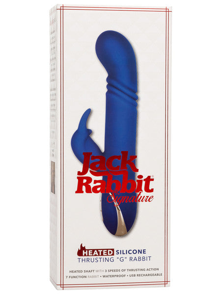 Jack Rabbit Signature Heated Silicone Thrusting G Rabbit