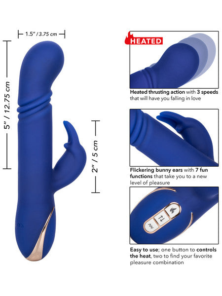 Jack Rabbit Signature Heated Silicone Thrusting G Rabbit