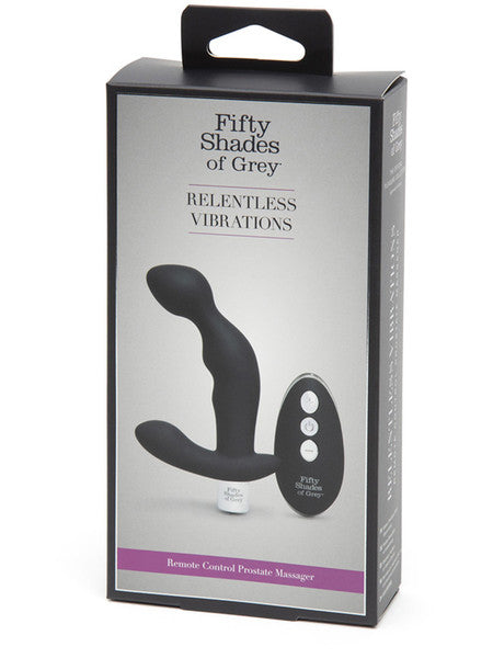 Fifty Shades of Grey Relentless Vibrations Remote Control Prostate Vibe