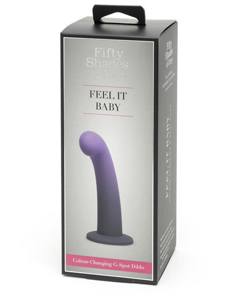 Fifty Shades of Grey Feel it Baby Colour Changing G-Spot Dildo