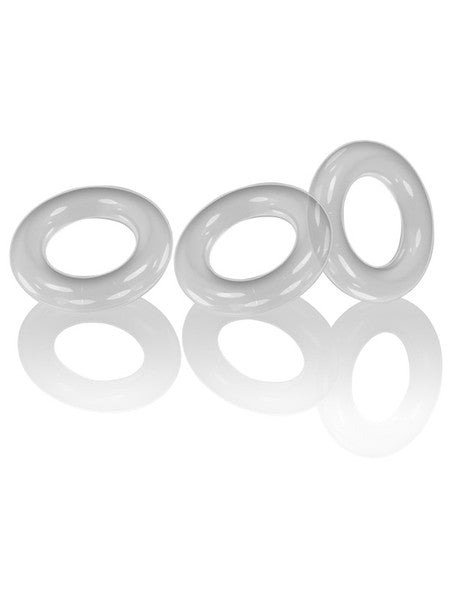 WILLY RINGS 3-pack cockrings clear