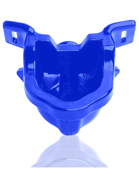 WATERSPORT strap-on gag police blue