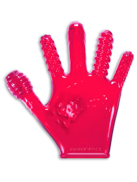 Finger Fuck Glove  Hot Pink