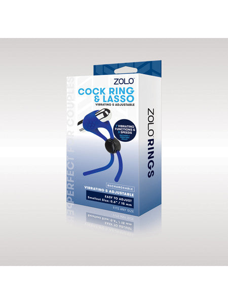 Zolo Vibrating Cock Ring and Lasso